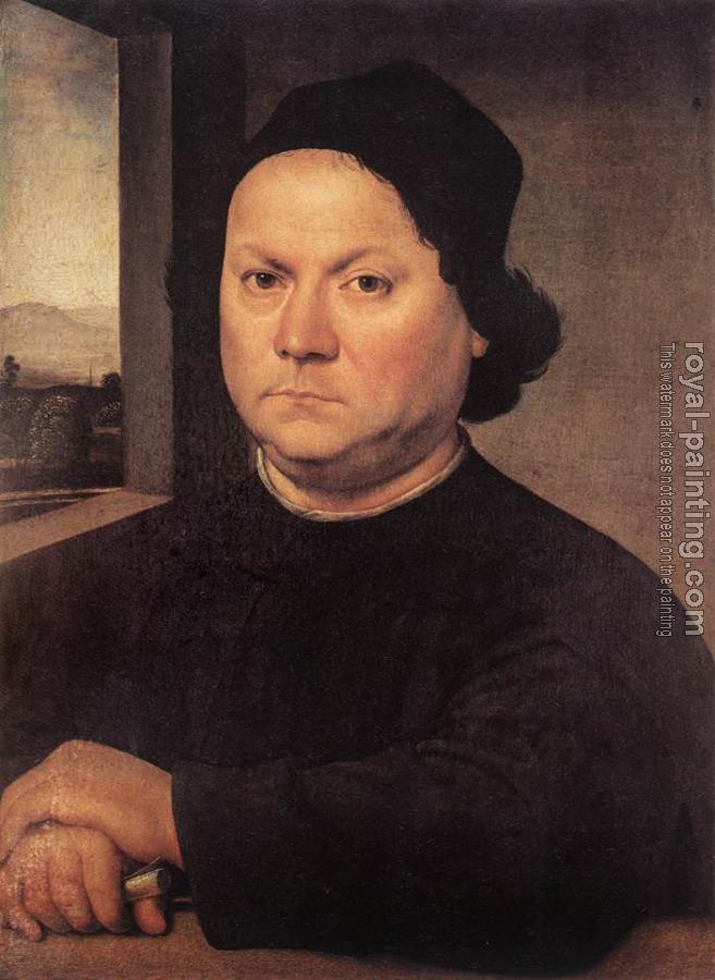 Lorenzo Di Credi : Portrait of Perugino